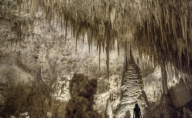 Photo of the Big Room at Carlsbad Caverns National Park