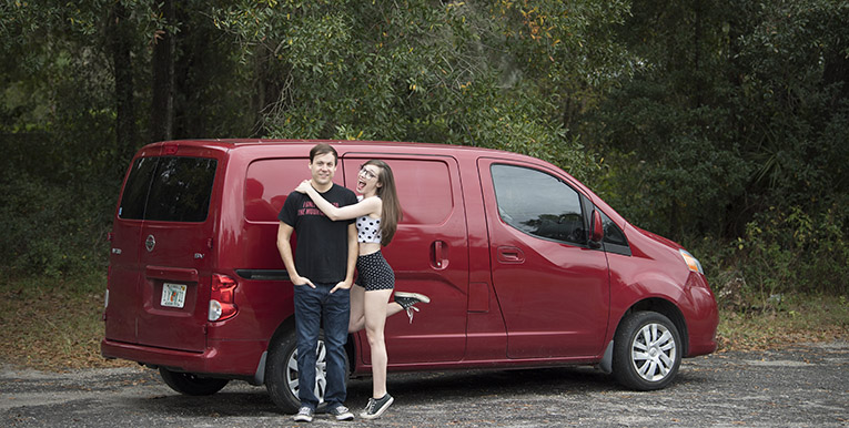 Dirt Cheap Travel with a Nissan NV200 Camper Van