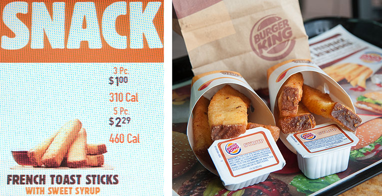 Photo of BK breakfast and menu