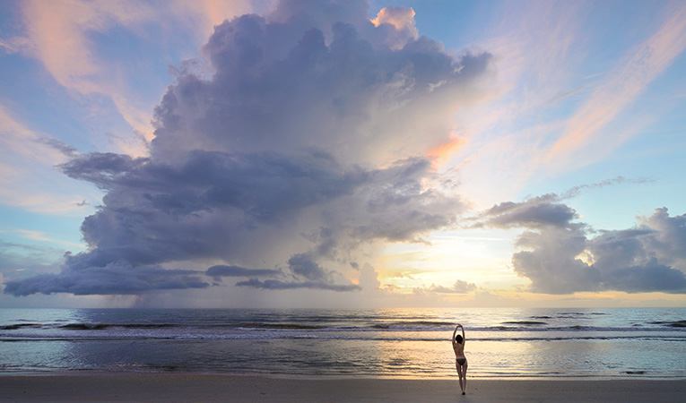Photo of Lauren at Canaveral National Seashore