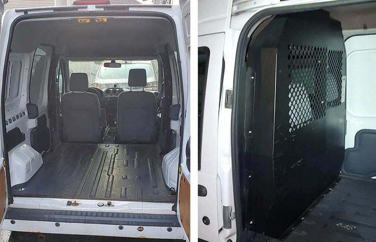 Ford Transit Connect Camper Van Conversion, Ford Transit Connect Interior Shelving