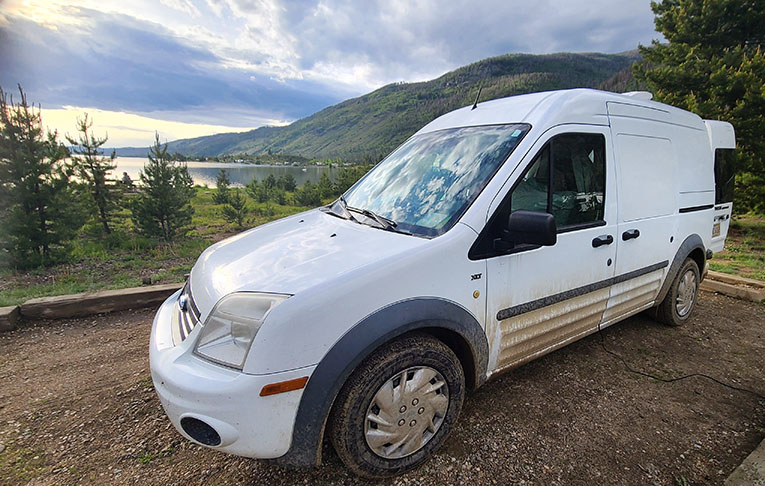 ford transit connect camper for sale