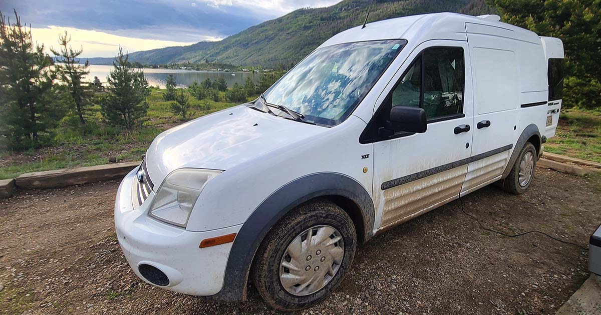 ford transit van camper