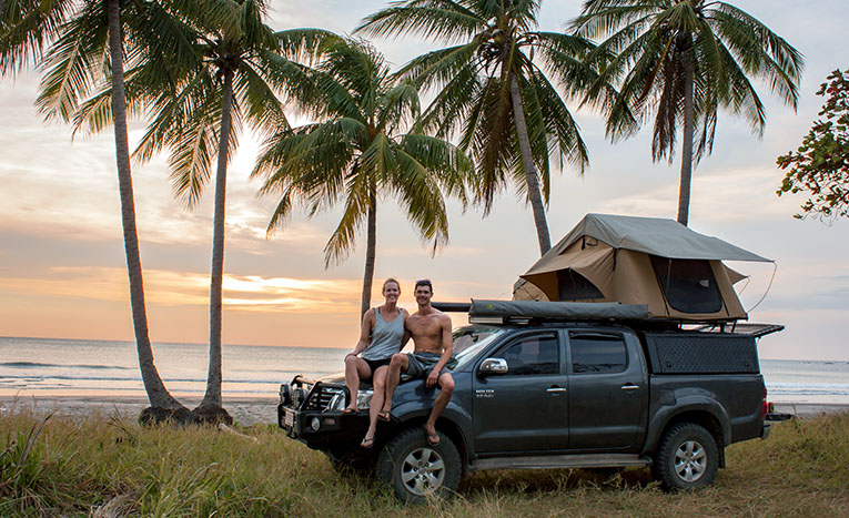 Photo of Eric and Ashley in Costa Rica