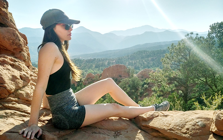 Photo of me at Garden of the Gods